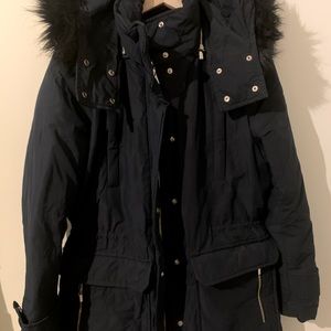 Water proof down parka coat